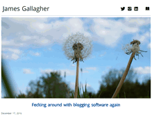 Tablet Screenshot of jamesgallagher.ie